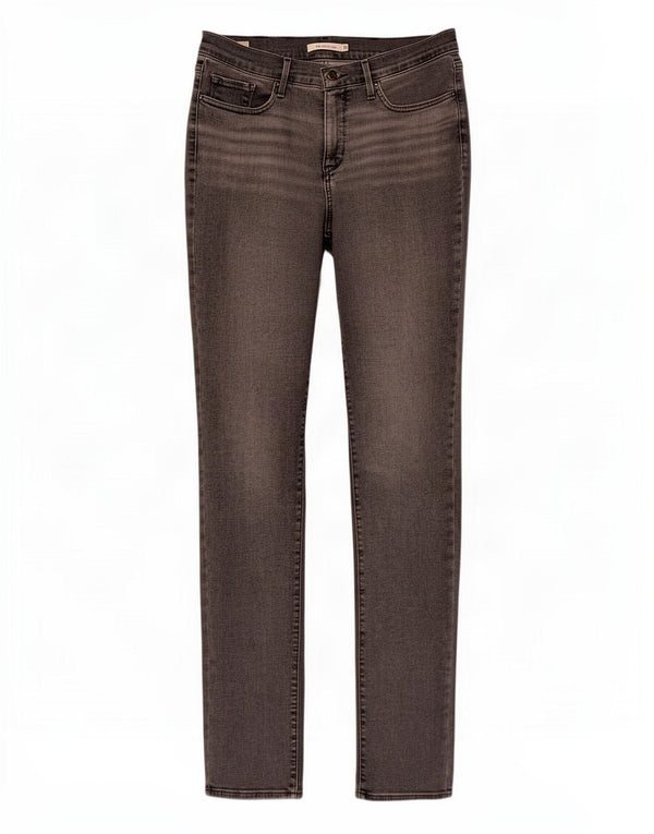 Levi's Womens 312 Shaping Slim Jeans W31 L34 Grå Bomuld