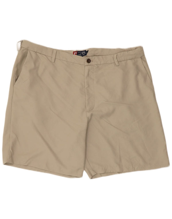 Chaps Herre Chino Shorts W42 2XL Beige Polyester
