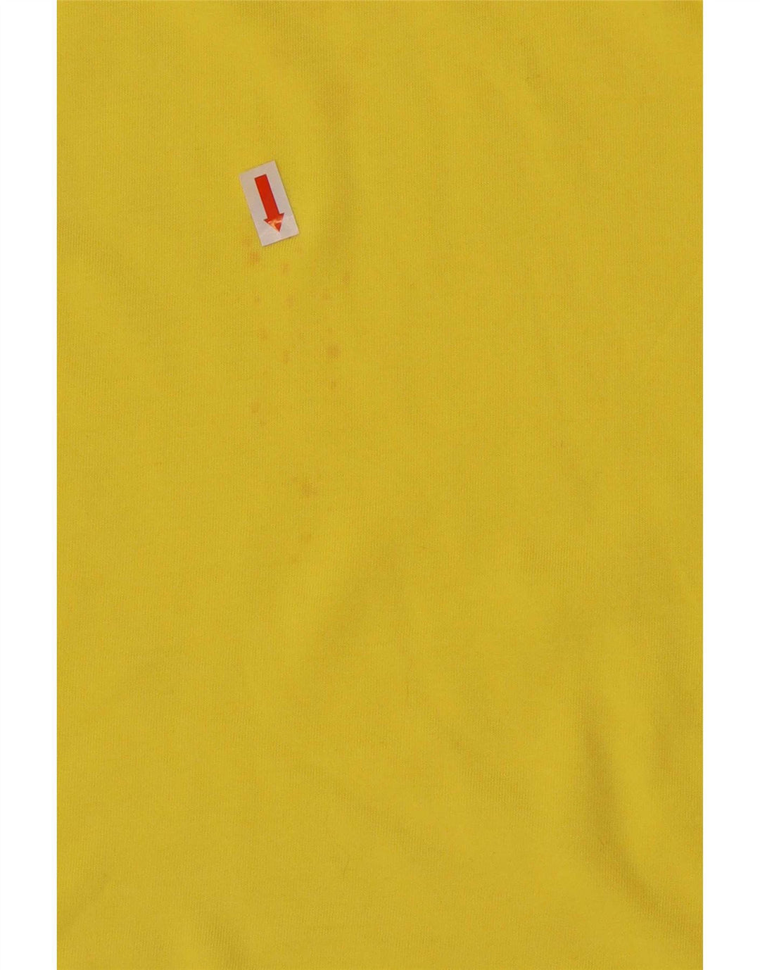 Burton Herre grafisk T-shirt top lille gul bomuld