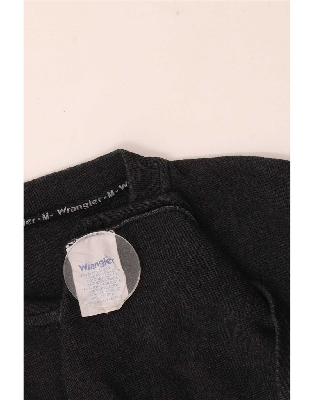 Wrangler Herre Top Langærmet Medium Grey Bomuld
