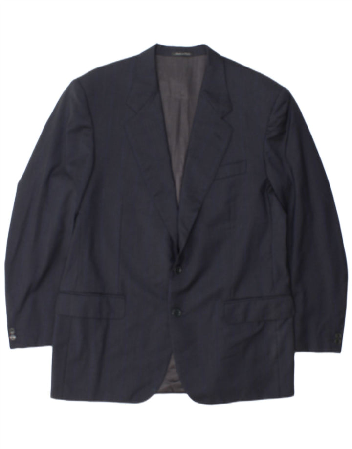 Pierre Cardin Herre 2-knap Blazer Jakke UK 36 Small Mørkeblå Viskose