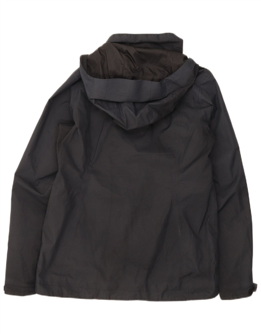 The North Face Regnjakke med hætte til kvinder UK 14 Medium Sort Polyester