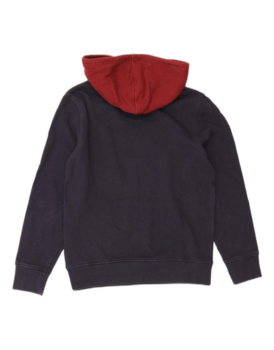 LEVI'S Mens Graphic Hoodie Jumper Small Navy Blue Cotton