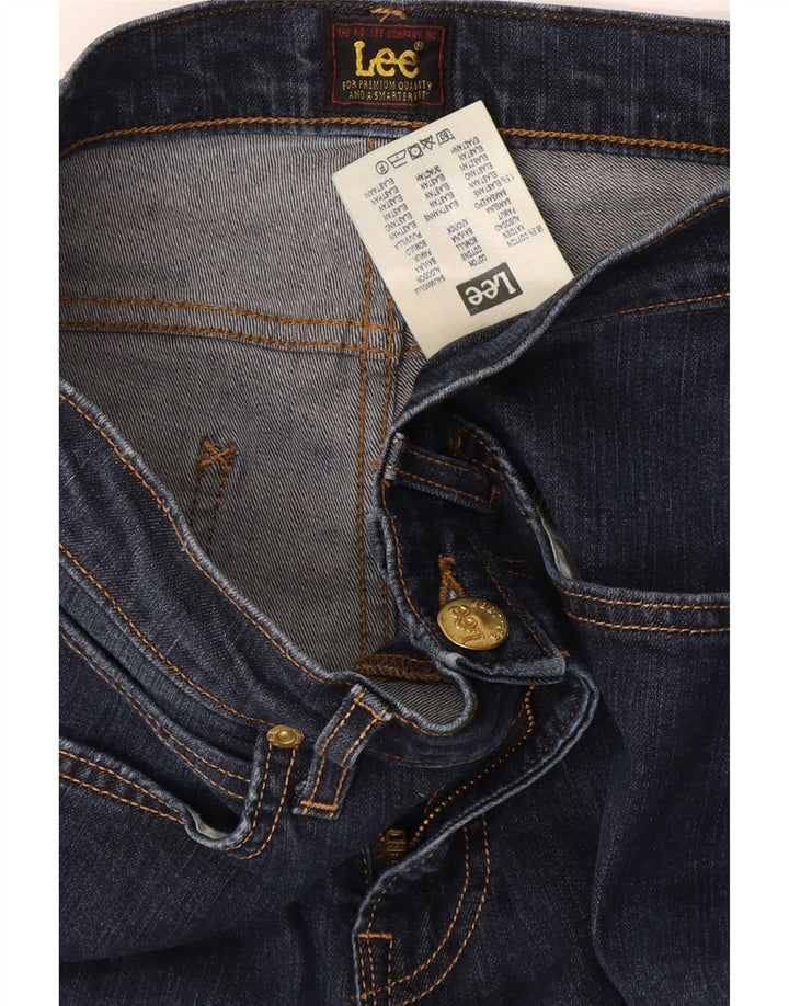 Lee Dame Luke Slim Jeans W29 L30 Marineblå Bomuld