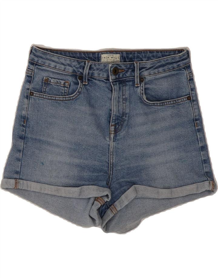 JACK WILLS Womens Denim Shorts UK 12 Medium W30  Blue Cotton Vintage Jack Wills and Second-Hand Jack Wills from Messina Hembry 