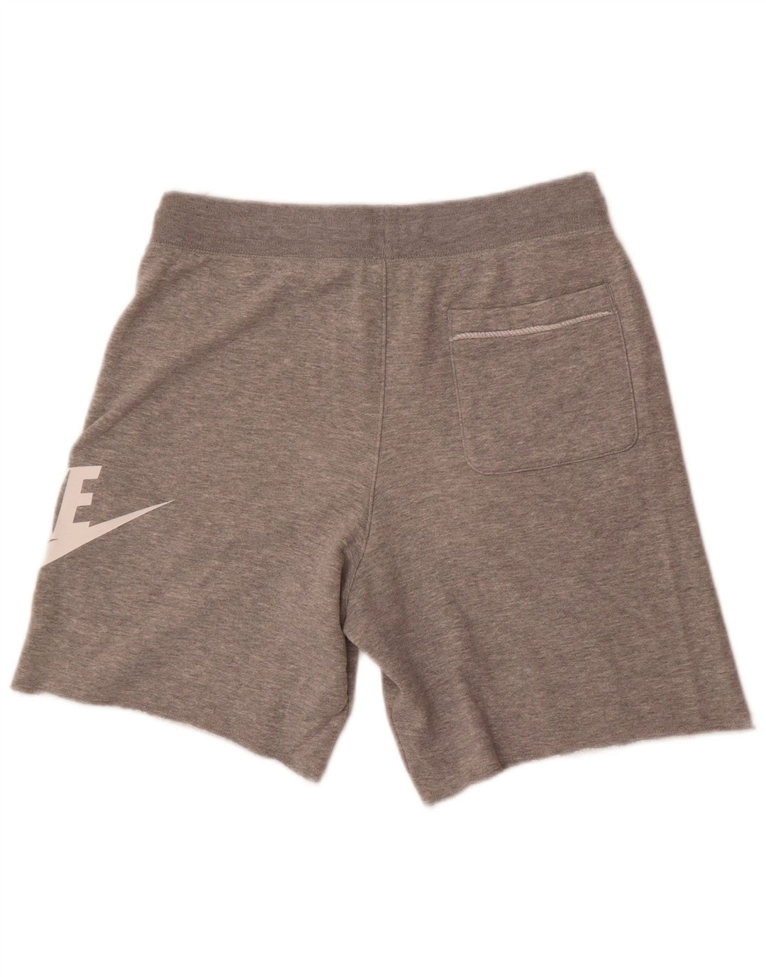 Nike Herre grafiske sportsshorts mellemgrå bomuld