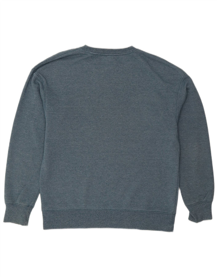 Nike Herre sweatshirt Jumper Medium Blå Bomuld