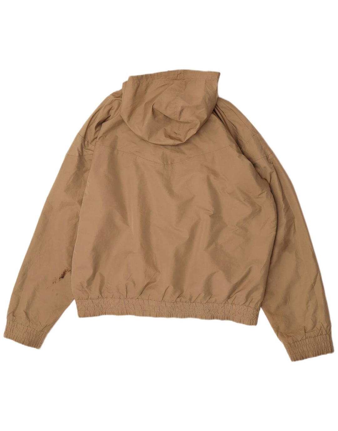 Nike grafisk vendbar jakke med hætte til mænd UK 45/47 XL brun polyester