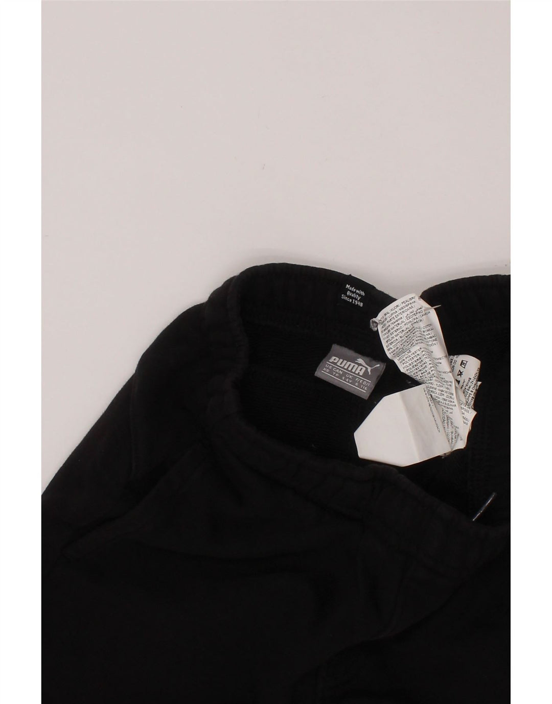 PUMA Sportsshorts til drenge 5-6 år Sort bomuld