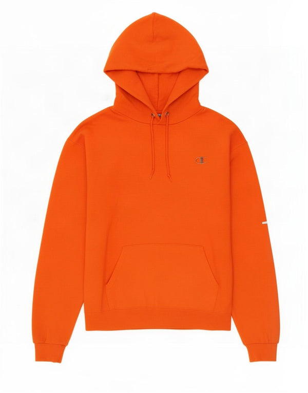 Champion Herre grafisk hættetrøje Jumper Large Orange