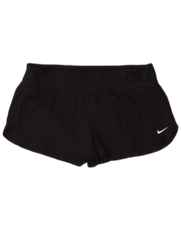 Nike sportsshorts til kvinder UK 16 Large Black Polyester