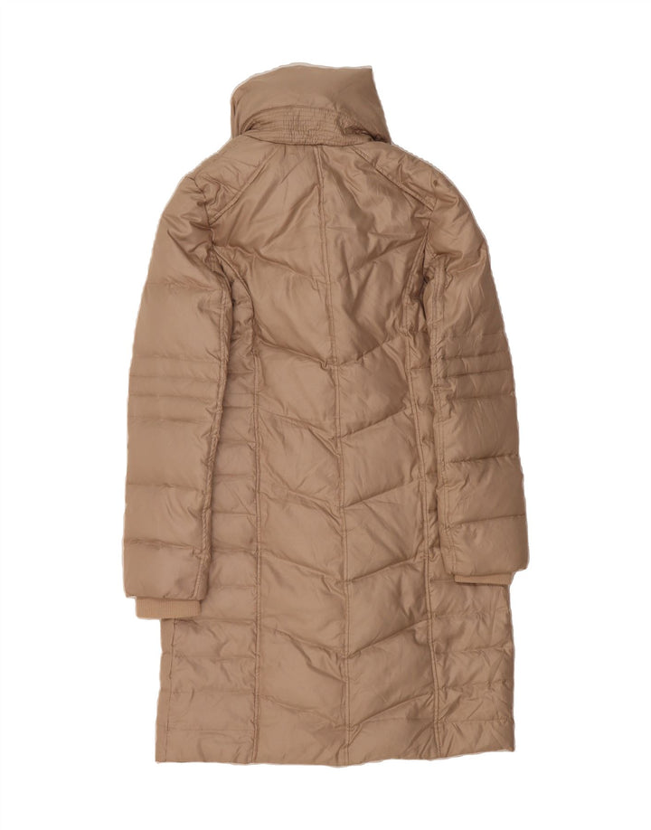 OASIS Womens Padded Coat UK 14 Medium Beige Polyester Vintage Oasis and Second-Hand Oasis from Messina Hembry 