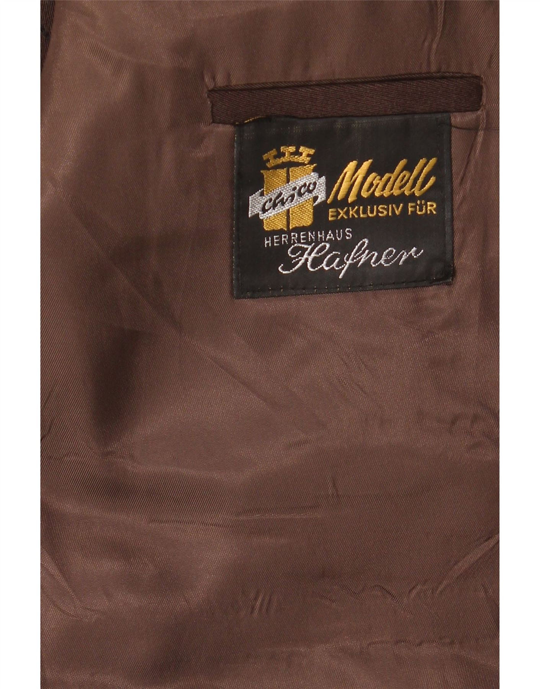 Vintage Dame Blazer Jacket UK 14 Medium Brown