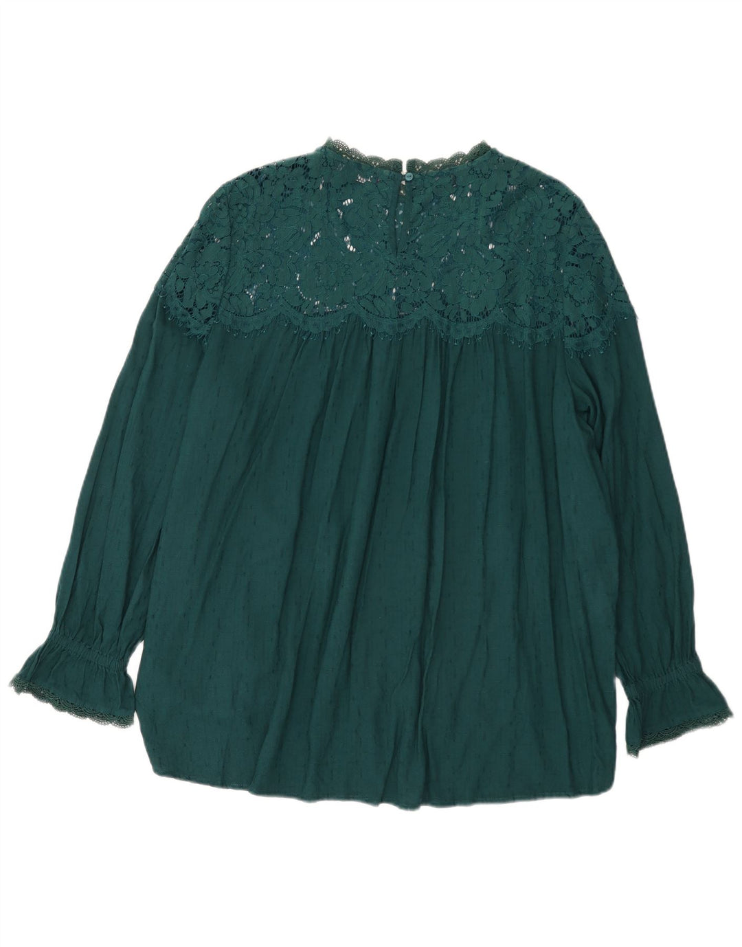 Marks & Spencer Damebluse Top UK 22 3XL Grøn Viscose
