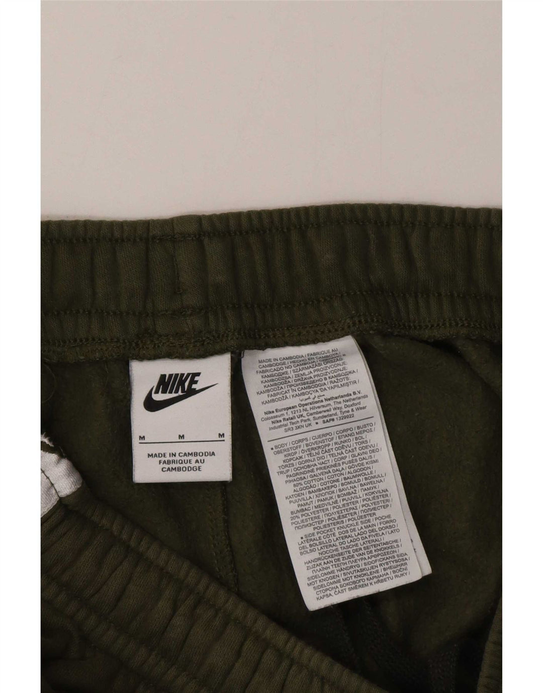 Nike Herre grafisk træningsdragt Bukser Joggers Medium Khaki Colourblock