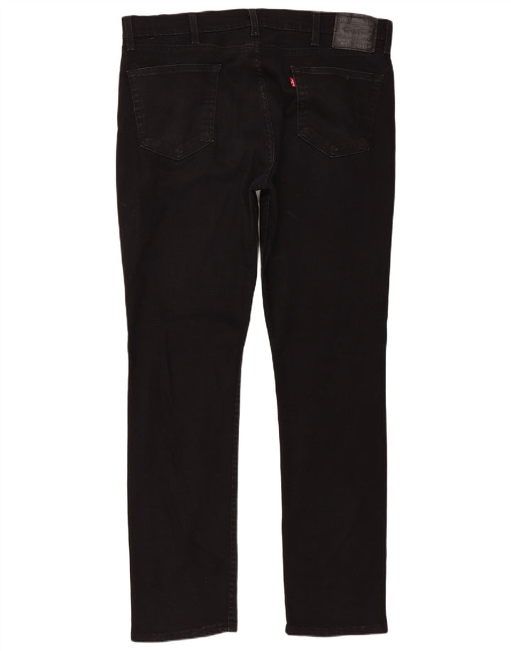 Levi's Herre 511 Slim Jeans W38 L34 Sort Bomuld