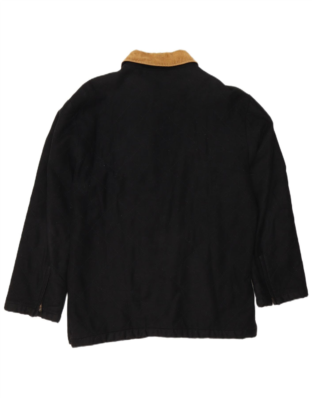 Trussardi Herre quiltet jakke UK 38 Medium Black Viscose