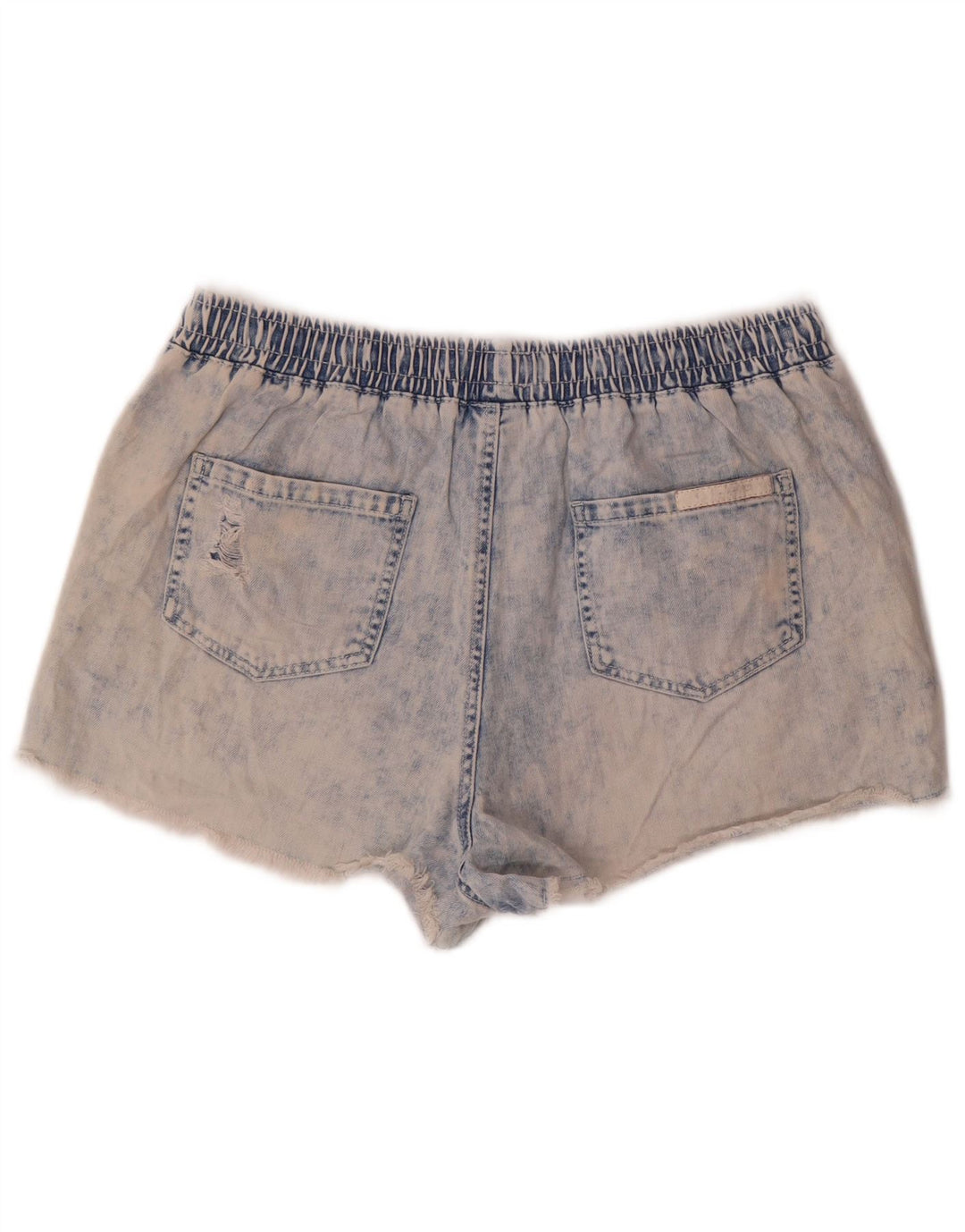Billabong Dame Denim Shorts W32 Large Blue Bomuld