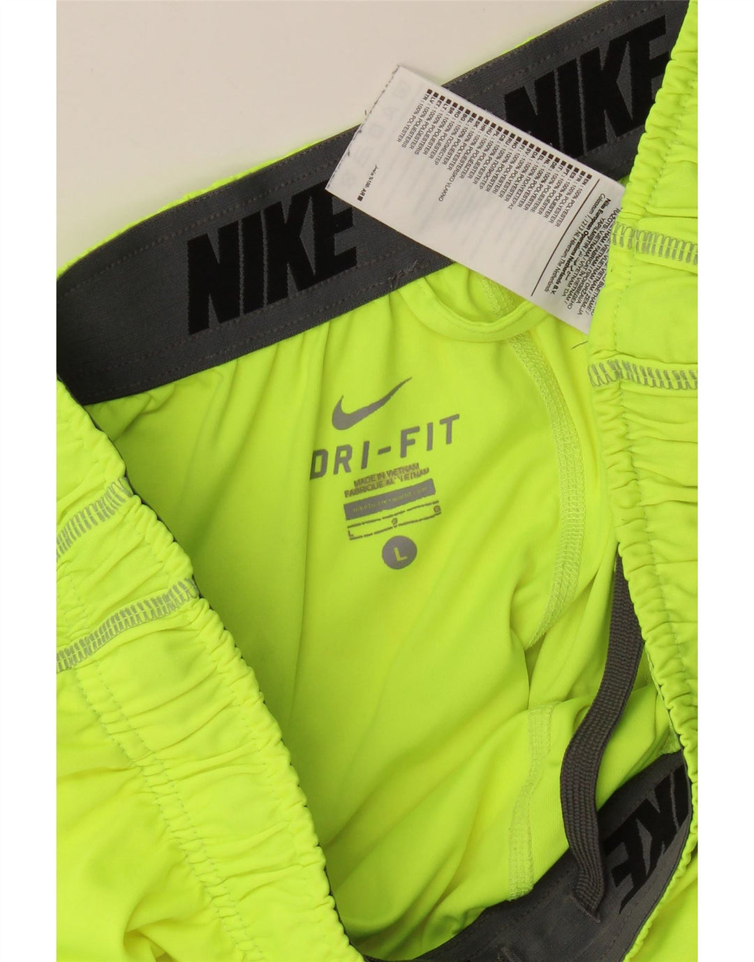 Nike Herre Dri Fit Sportshorts Store Grønne Polyester