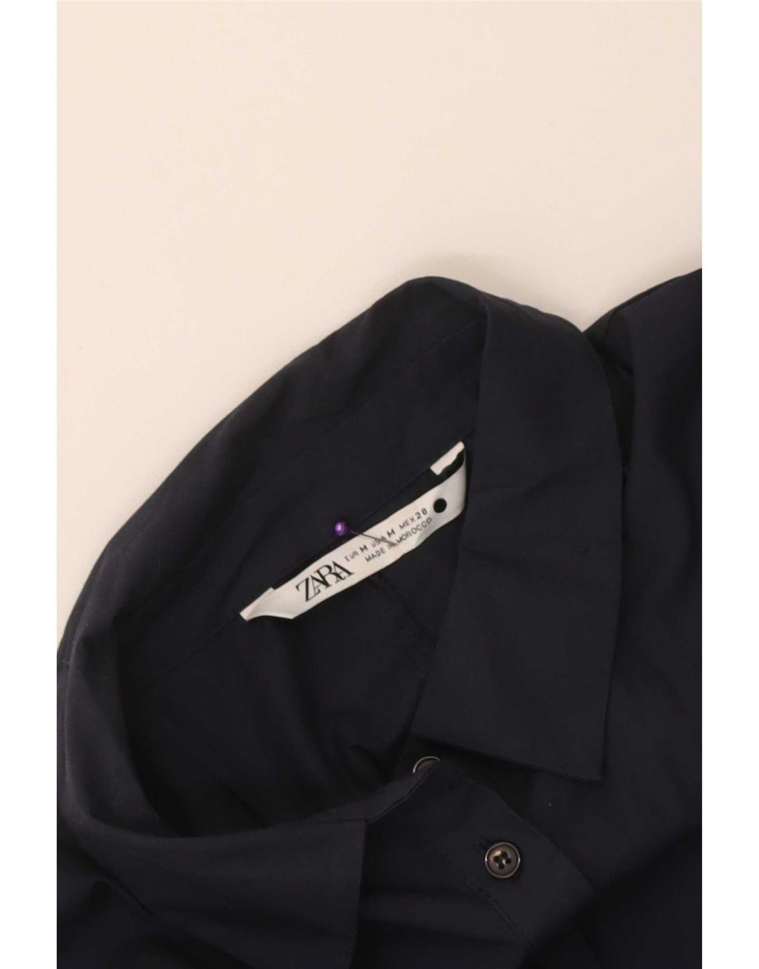 Zara Dame Maxi Dress UK 12 Medium Navy Blue