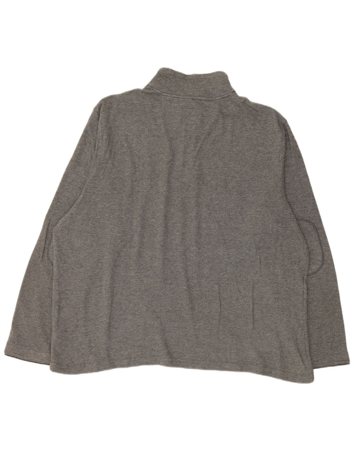 Marks & Spencer Sweatshirt med lynlås til mænd UK 47/49 2XL Grå