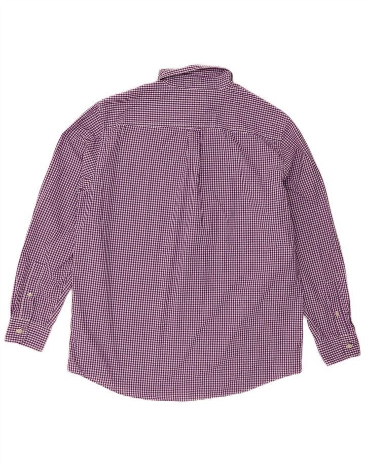 Chaps Herreskjorte Stor Lilla Gingham Bomuld