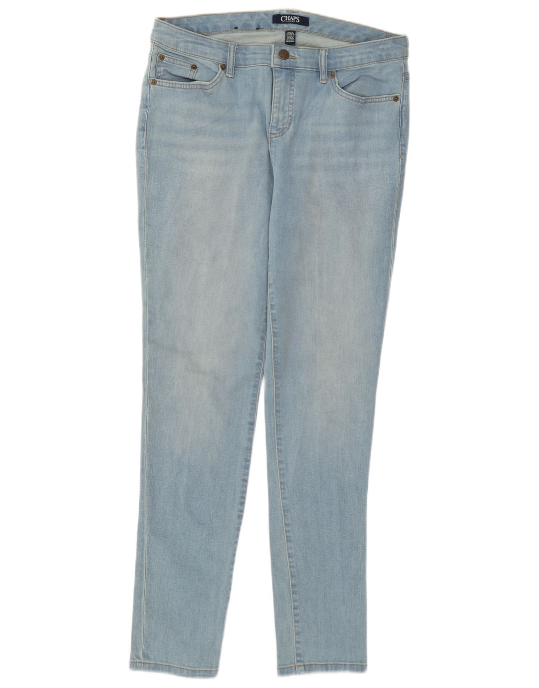 Chaps Dame Skinny Jeans W32 L29 Blå Bomuld