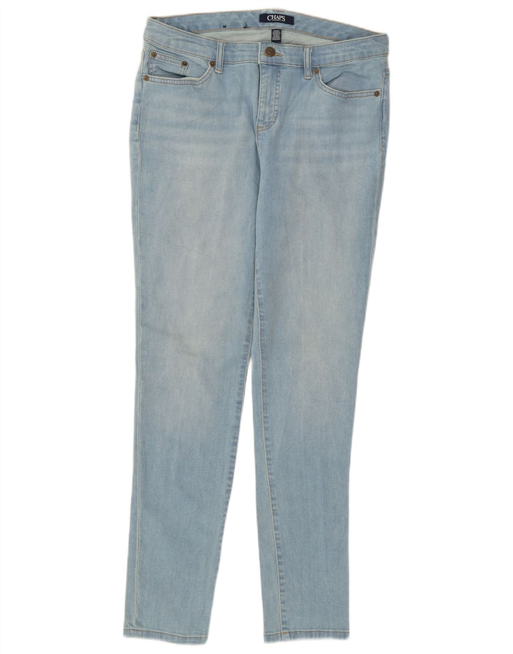 Chaps Dame Skinny Jeans W32 L29 Blå Bomuld