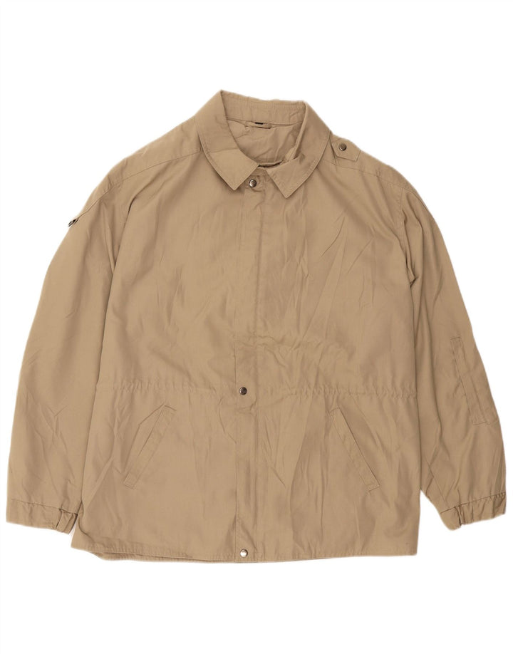Vintage Herre Utility Jacket UK 40 Large Beige