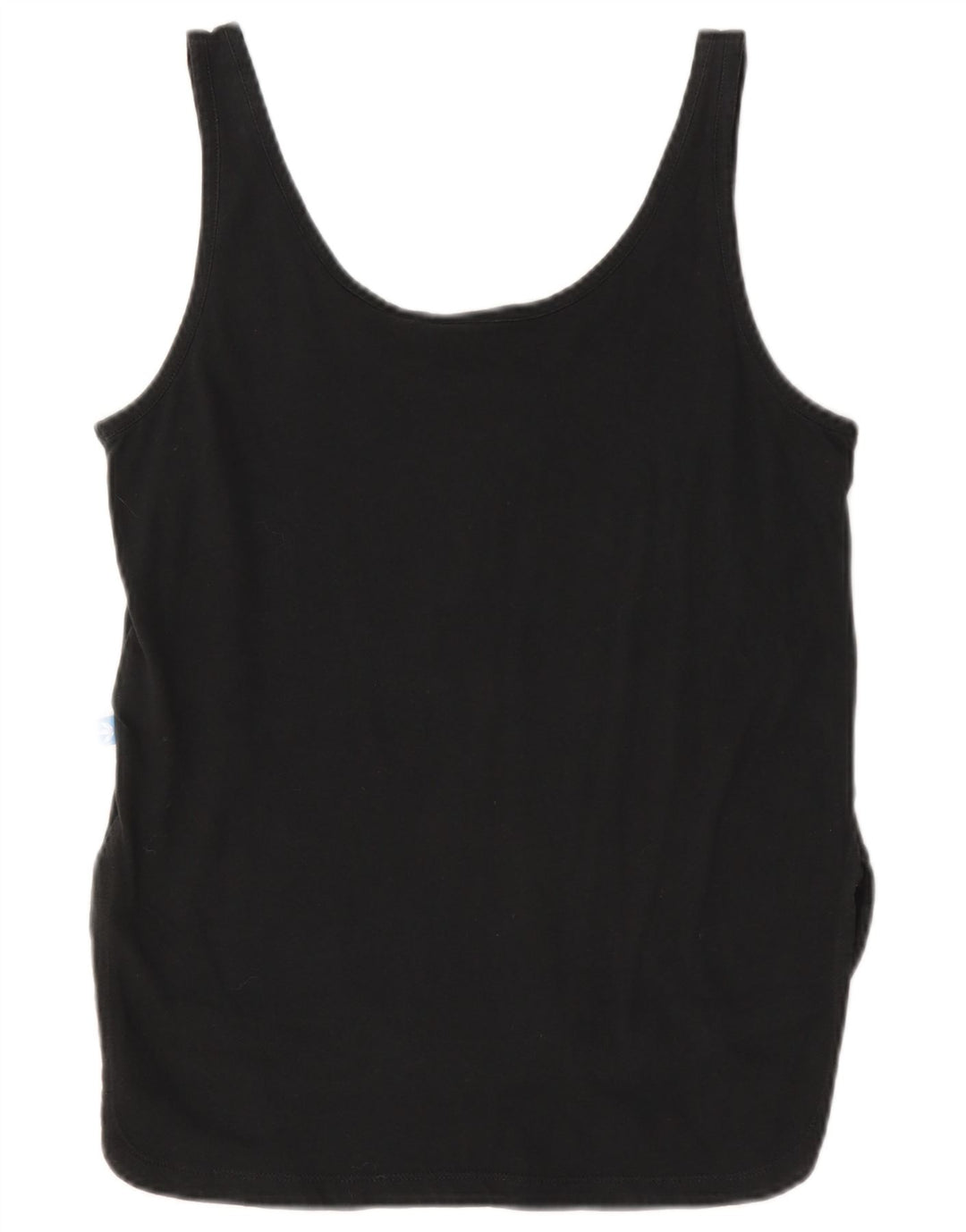 Adidas Dame Grafisk Vest Top UK 10 Small Black Bomuld