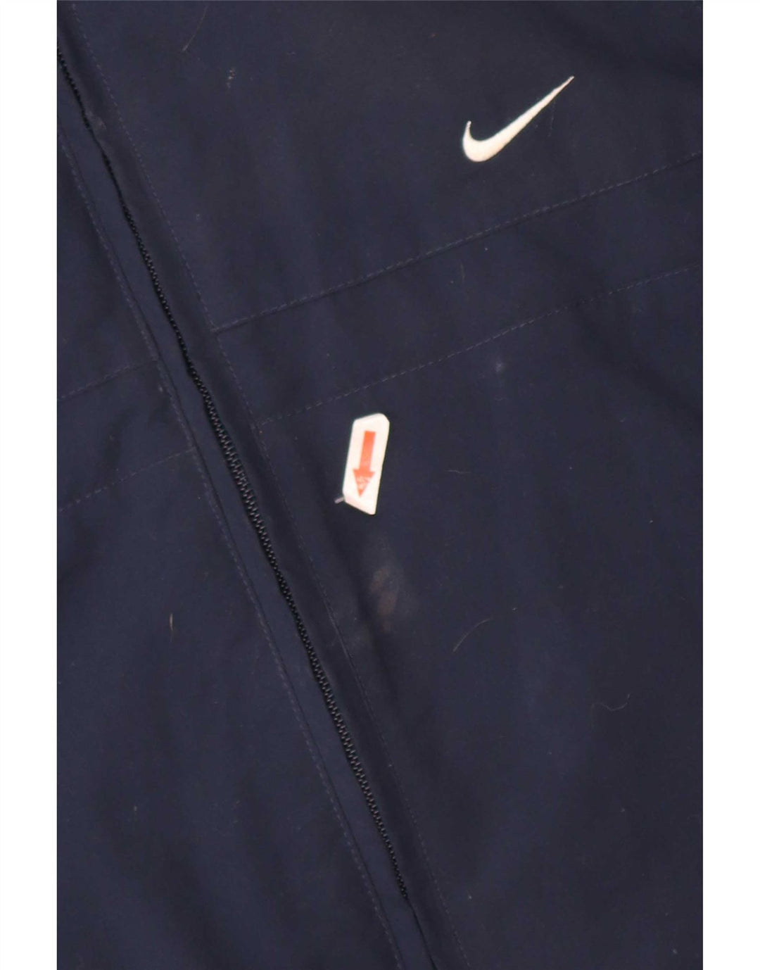 Nike Træningsdragt til mænd, topjakke UK 38/40 Medium Navy Blue Polyester