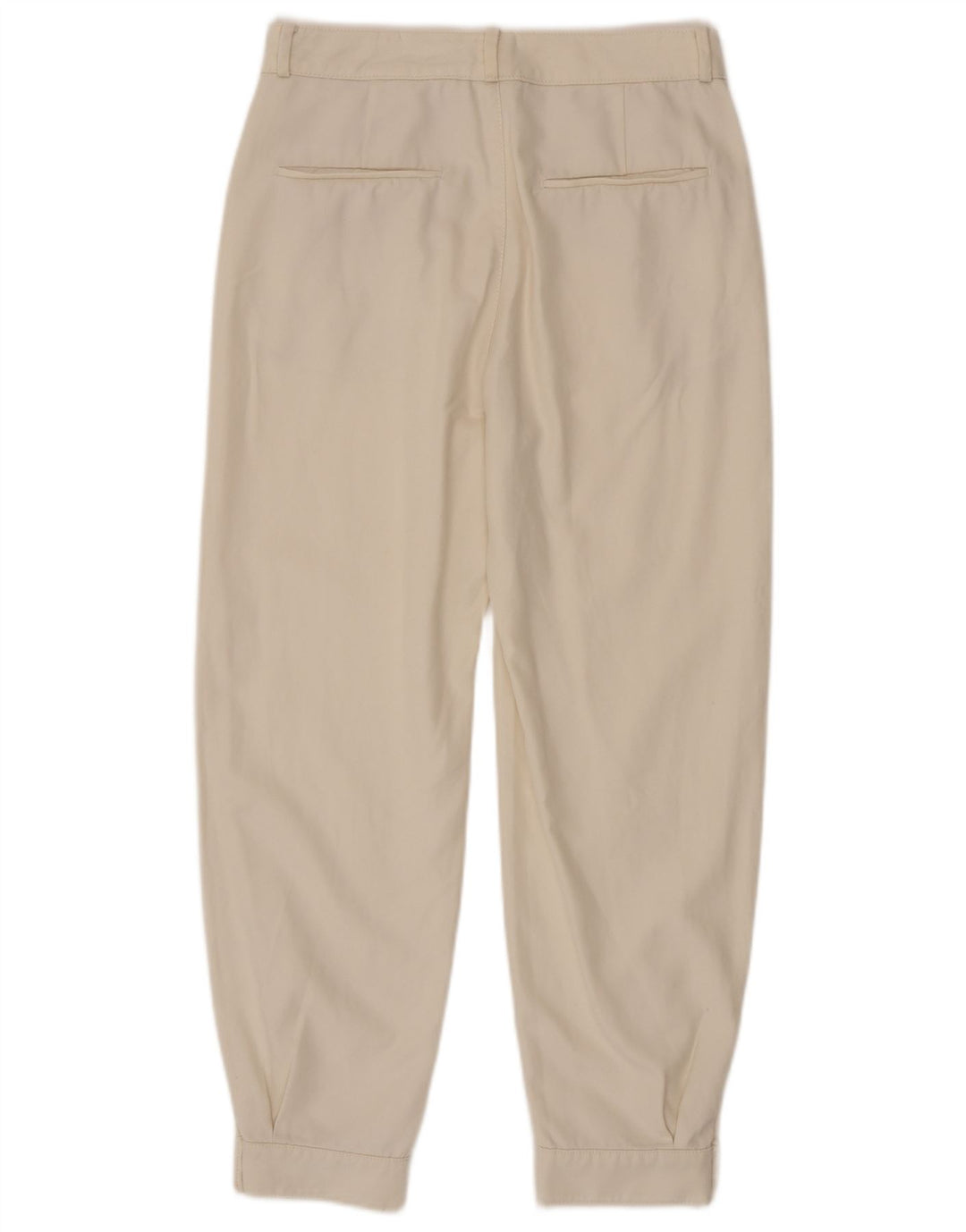 Massimo Dutti Dame Joggers Chino Bukser EU 38 Small W28 L27 White