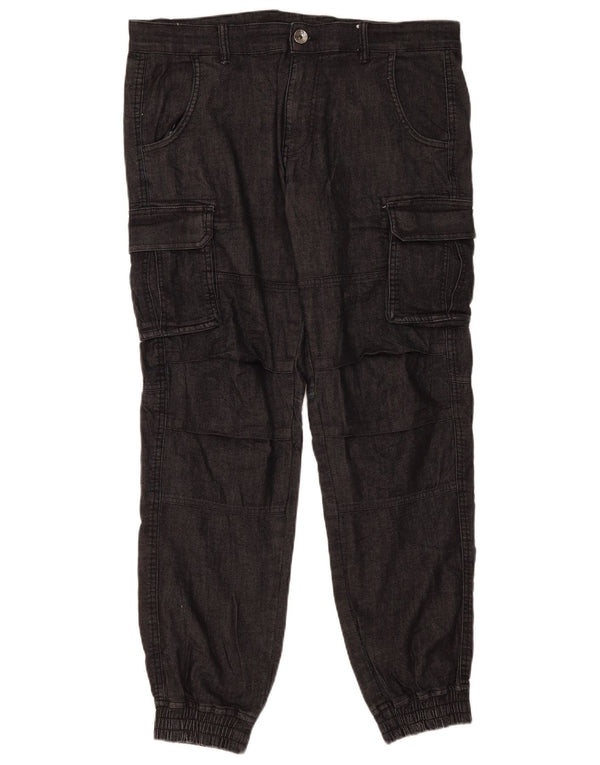 Gas Joggers Cargo Bukser XL W36 L31 Grå Bomuld