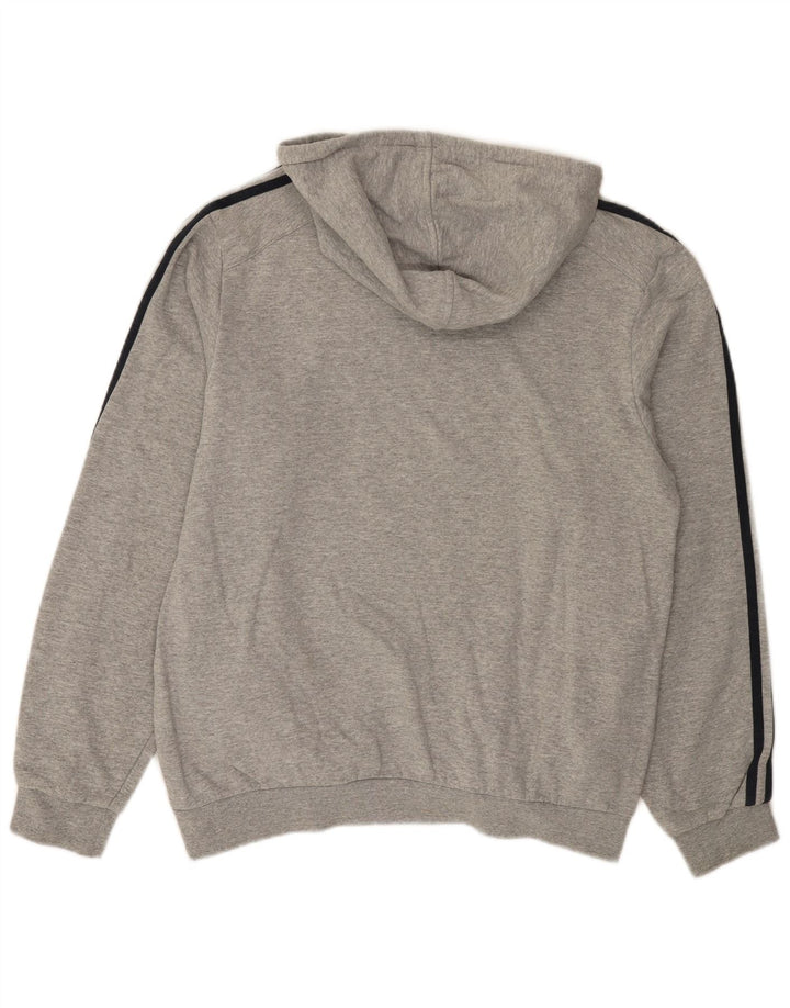 Adidas Herre hættetrøje Jumper Medium Grey Flecked Bomuld