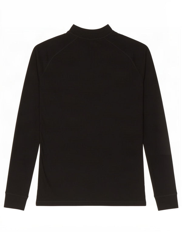 Mountain Warehouse Womens Zip Neck Pullover Træningsdragt Top UK 18 XL Sort