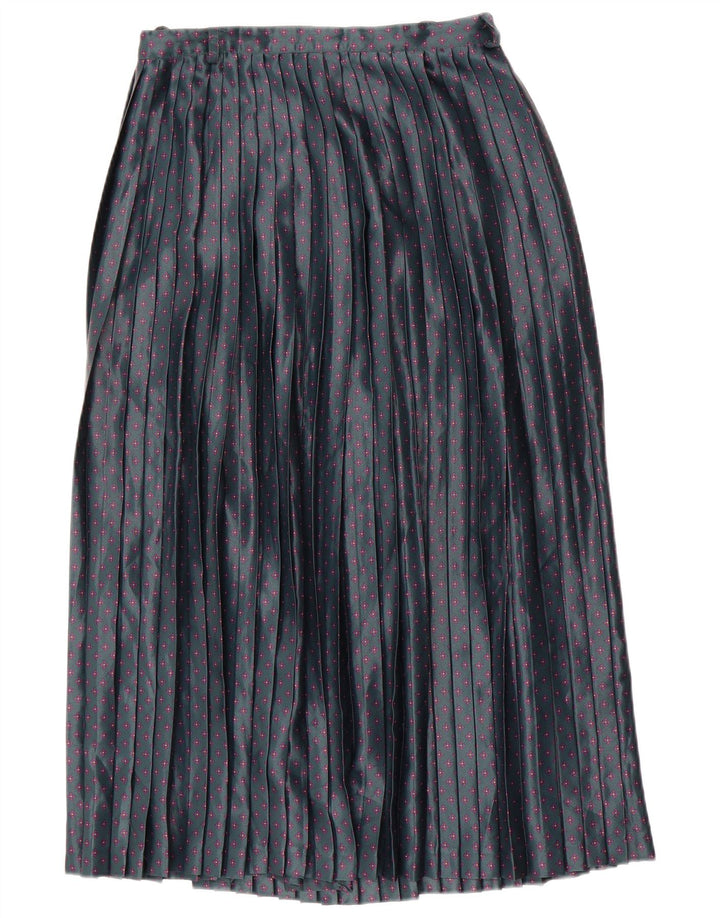 Haupt Womens Knife Plisseret nederdel W28 Medium Green Floral