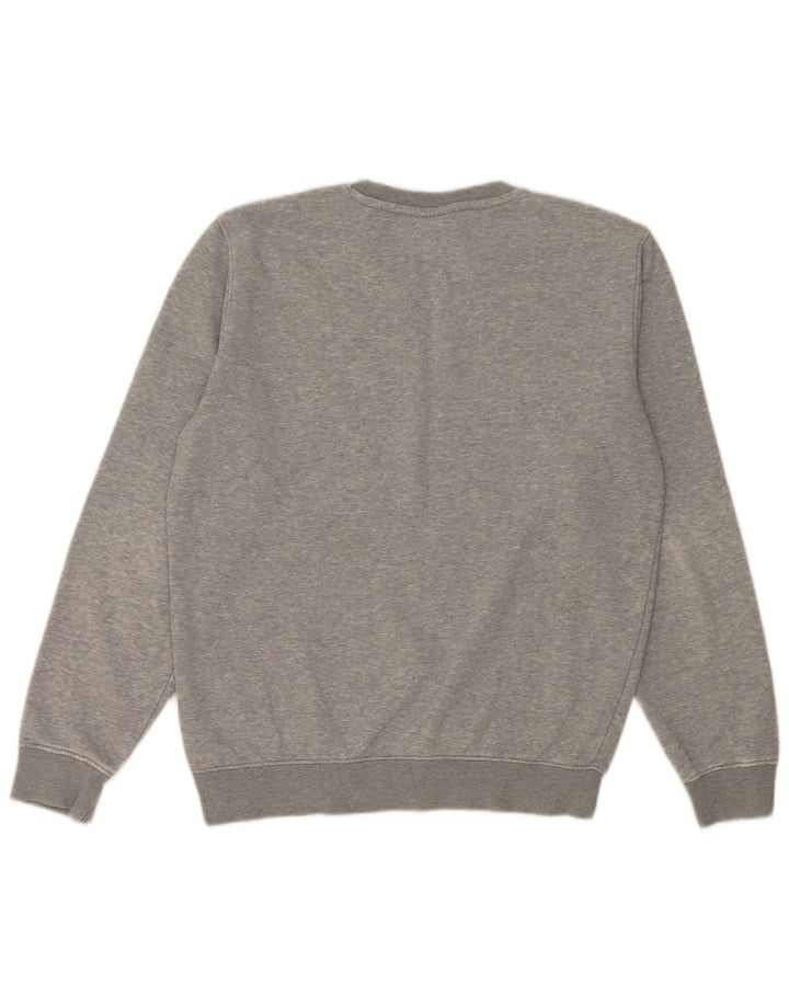 Champion Herre grafisk sweatshirt Jumper lille grå flækket bomuld