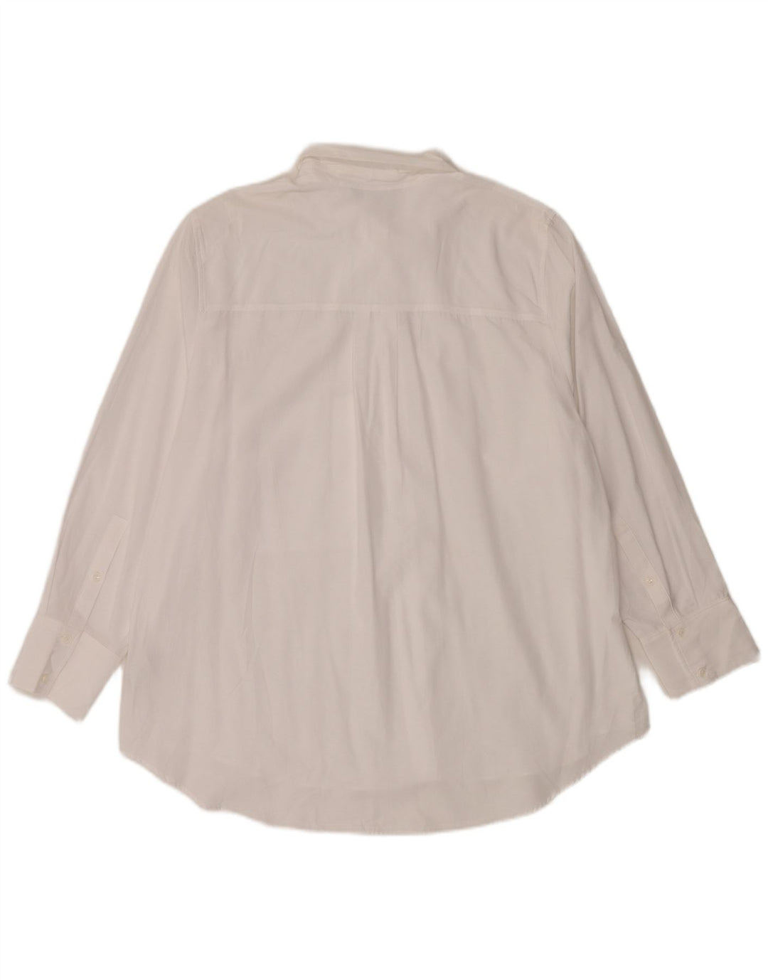 Marks & Spencer Oversized skjorte til kvinder UK 18 XL Hvid bomuld