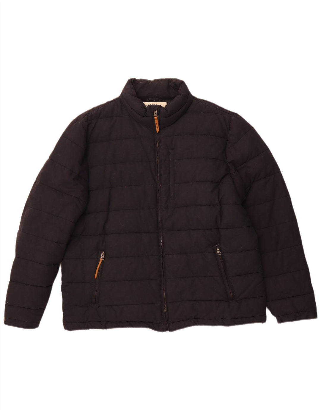 FAT FACE Herre polstret jakke UK 44 2XL Sort Bomuld