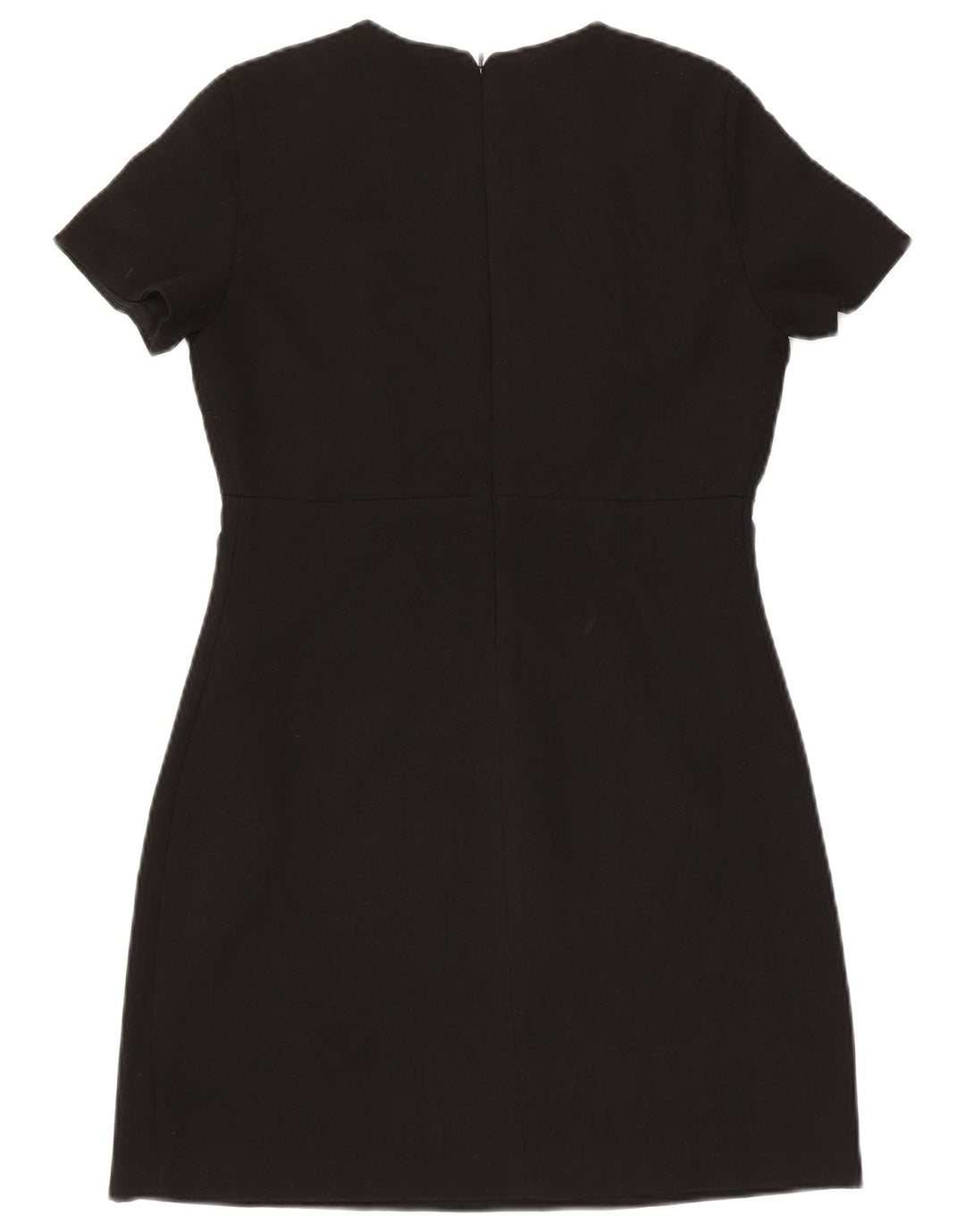 Zara Womens Sheath Dress UK 14 Large Black