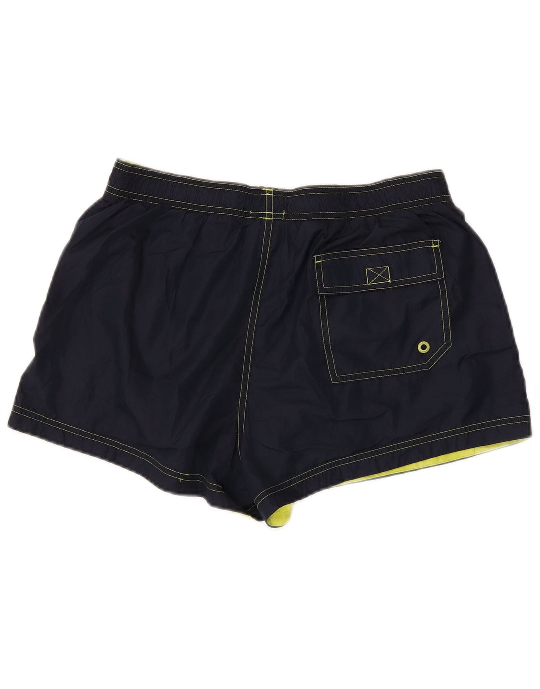 Calvin Klein Herre grafiske svømmeshorts store marineblå polyester