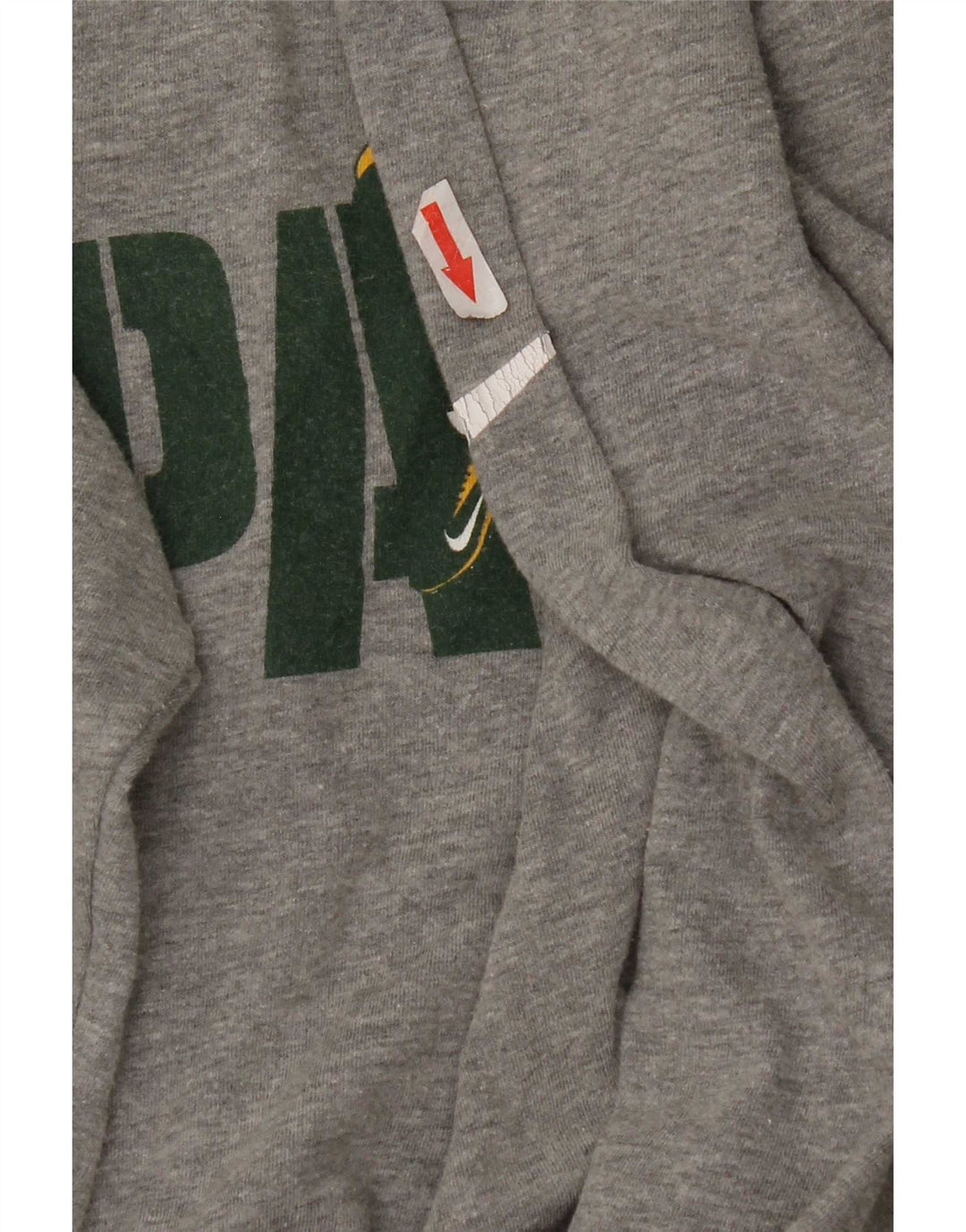 Nike Herre Packers grafisk top langærmet lille grå bomuld