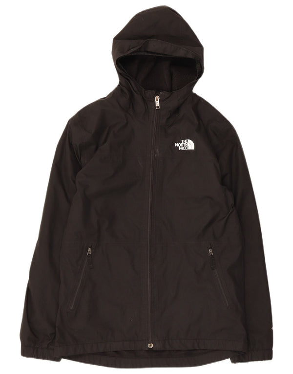 The North Face Boys Hooded Windbreaker Jacket 14-15 år XL Sort