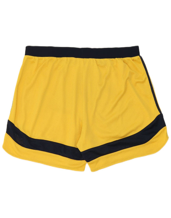 Adidas Herre grafiske sportsshorts XL Gul Colourblock