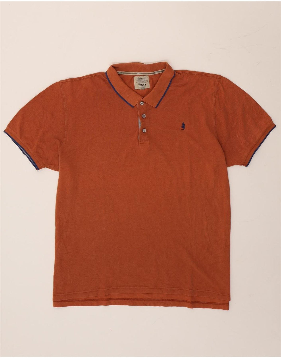 Marlboro Classics Polo Shirt til mænd 3XL Brun Stribet