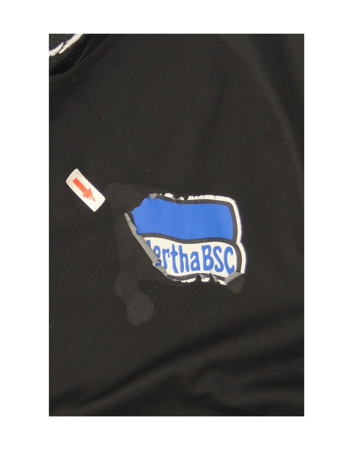 Nike Herre Dri Fit Grafisk T-shirt Top Medium Sort Colourblock Polyester