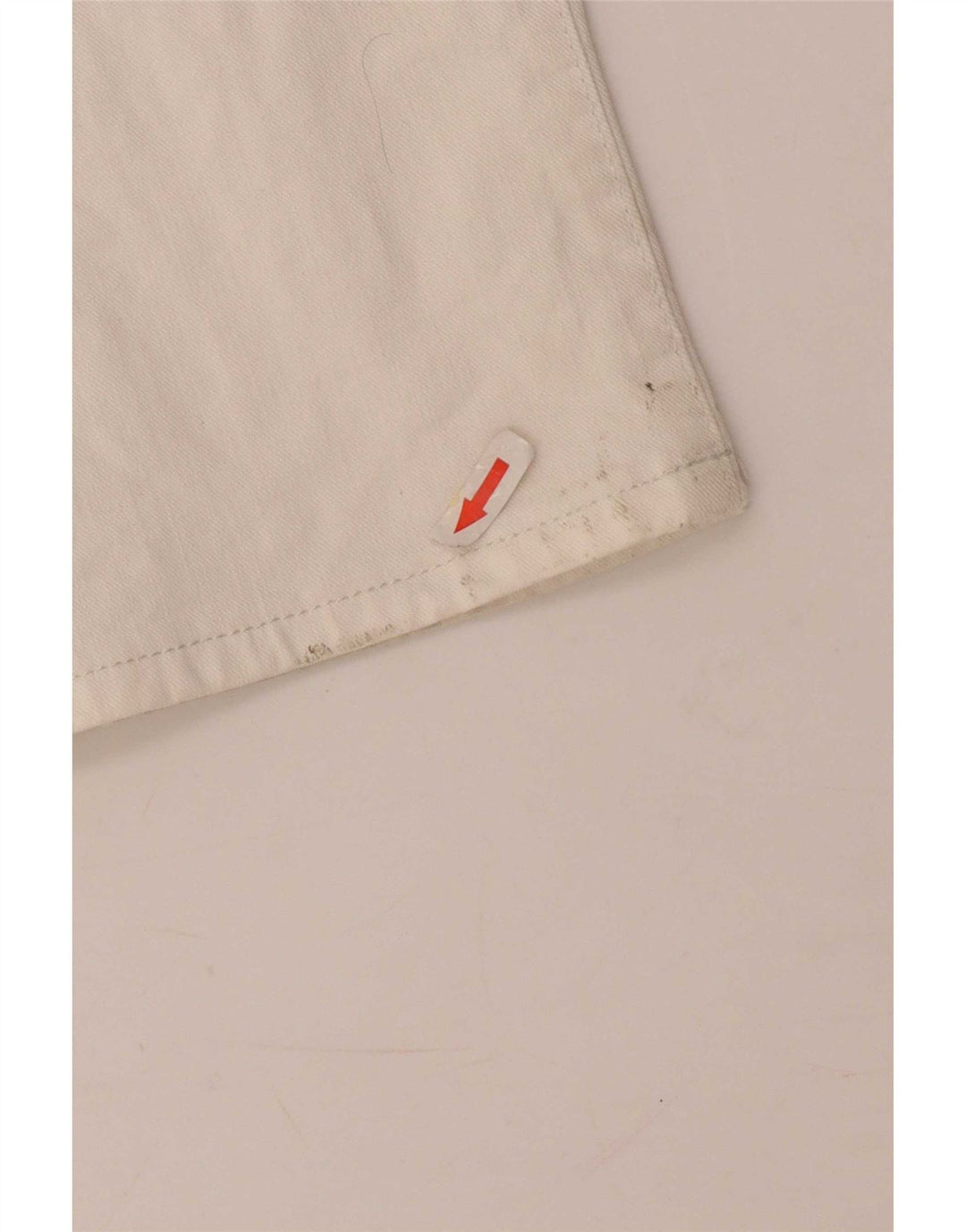 Trussardi Straight Jeans til mænd W33 L33 Hvid bomuld