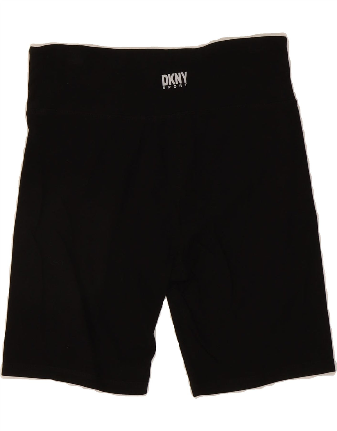 DKNY Womens Sport Shorts UK 12 Medium  Black Cotton Vintage Dkny and Second-Hand Dkny from Messina Hembry 