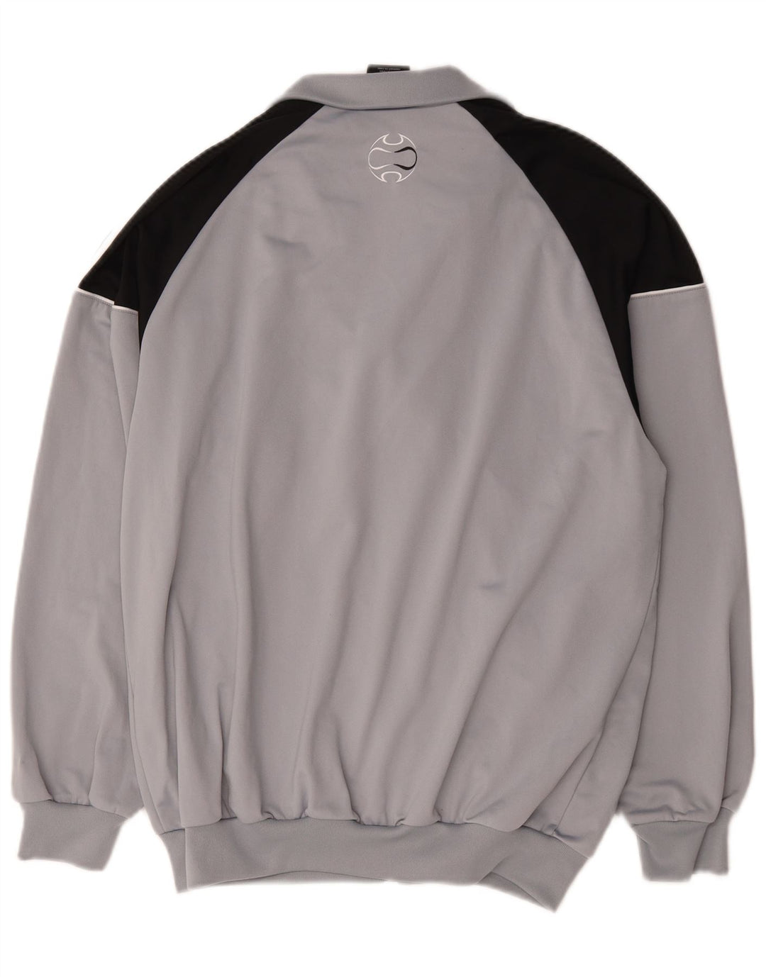 Adidas Træningsdragt til mænd Topjakke UK 40/42 Medium Grey Colourblock Polyester
