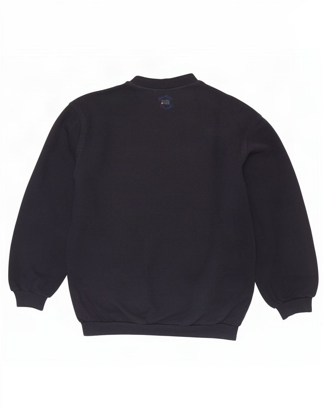 Tænk Pink Herre Grafisk Sweatshirt Jumper 2XL Navy Blue